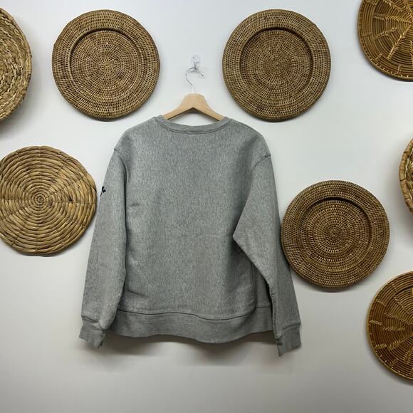 Vintage 90s Disney Store Eeyore Crew Neck Sweatshirt Large Gray Cotton Winnie - Picture 3 of 7